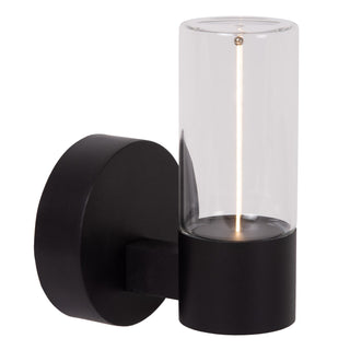FILANI - Applique murale Intérieur/Extérieur - LED - 1x6,5W 2700K - IP54 - Noir | Essential