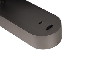 MONTANA - Wandlamp - LED - CCT - 1x6,3W 2700K/4000K - Met USB oplaadpunt - Grijs ijzer