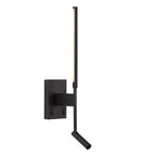 FINAN - Applique murale - LED - 2700K - Avec port de charge USB - Noir