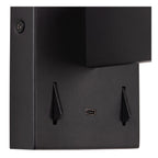 FINAN - Applique murale - LED - 2700K - Avec port de charge USB - Noir