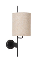 MAGIC - Wandlamp - 1xE27 - Met USB oplaadpunt - Zwart