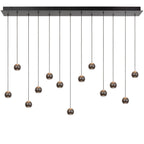 MONTANA - Pendant light - LED Dimmable - CCT - 13x5,7W 2700K/4000K - Suitable for voids and high ceilings - Iron grey