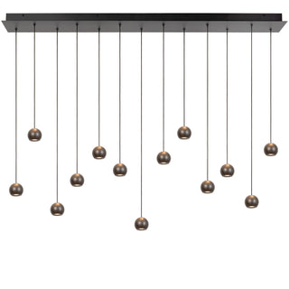 MONTANA - Pendant light - LED Dimmable - CCT - 13x5,7W 2700K/4000K - Suitable for voids and high ceilings - Iron grey