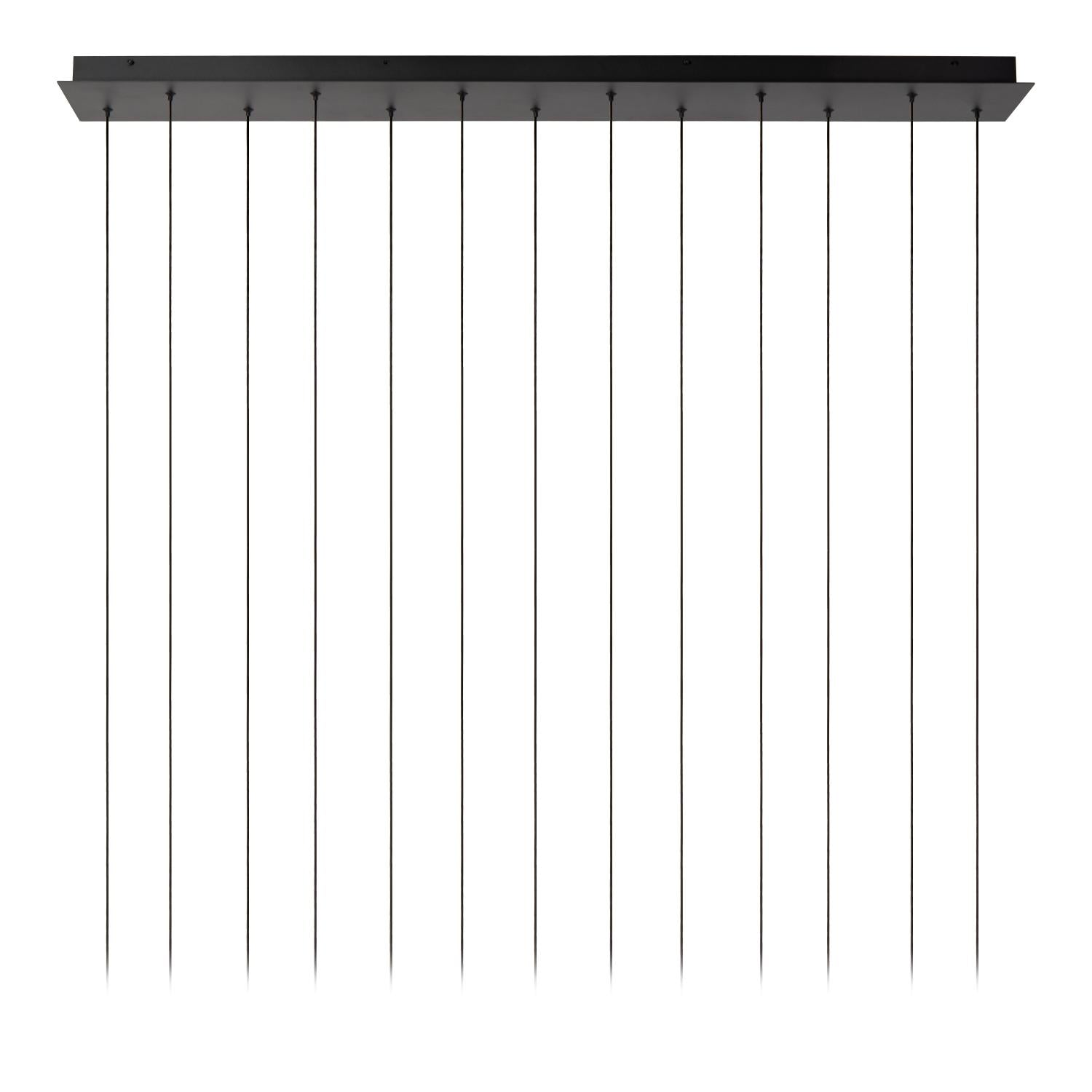 MONTANA - Pendant light - LED Dimmable - CCT - 13x5,7W 2700K/4000K - Suitable for voids and high ceilings - Iron grey