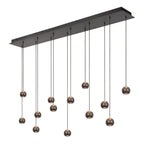 MONTANA - Pendant light - LED Dimmable - CCT - 13x5,7W 2700K/4000K - Suitable for voids and high ceilings - Iron grey