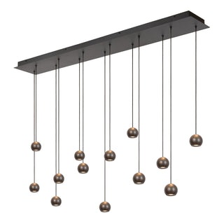 MONTANA - Pendant light - LED Dimmable - CCT - 13x5,7W 2700K/4000K - Suitable for voids and high ceilings - Iron grey