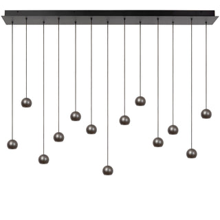 MONTANA - Pendant light - LED Dimmable - CCT - 13x5,7W 2700K/4000K - Suitable for voids and high ceilings - Iron grey