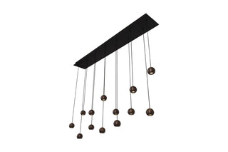 MONTANA - Suspension - LED Dimmable - CCT - 13x5,7W 2700K/4000K - Convient aux vides et plafonds hauts - Café