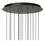 MONTANA - Pendant light - LED Dimmable - CCT - 16x5,7W 2700K/4000K - Suitable for voids and high ceilings - Iron grey