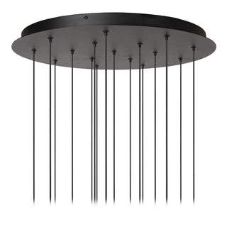MONTANA - Pendant light - LED Dimmable - CCT - 16x5,7W 2700K/4000K - Suitable for voids and high ceilings - Iron grey