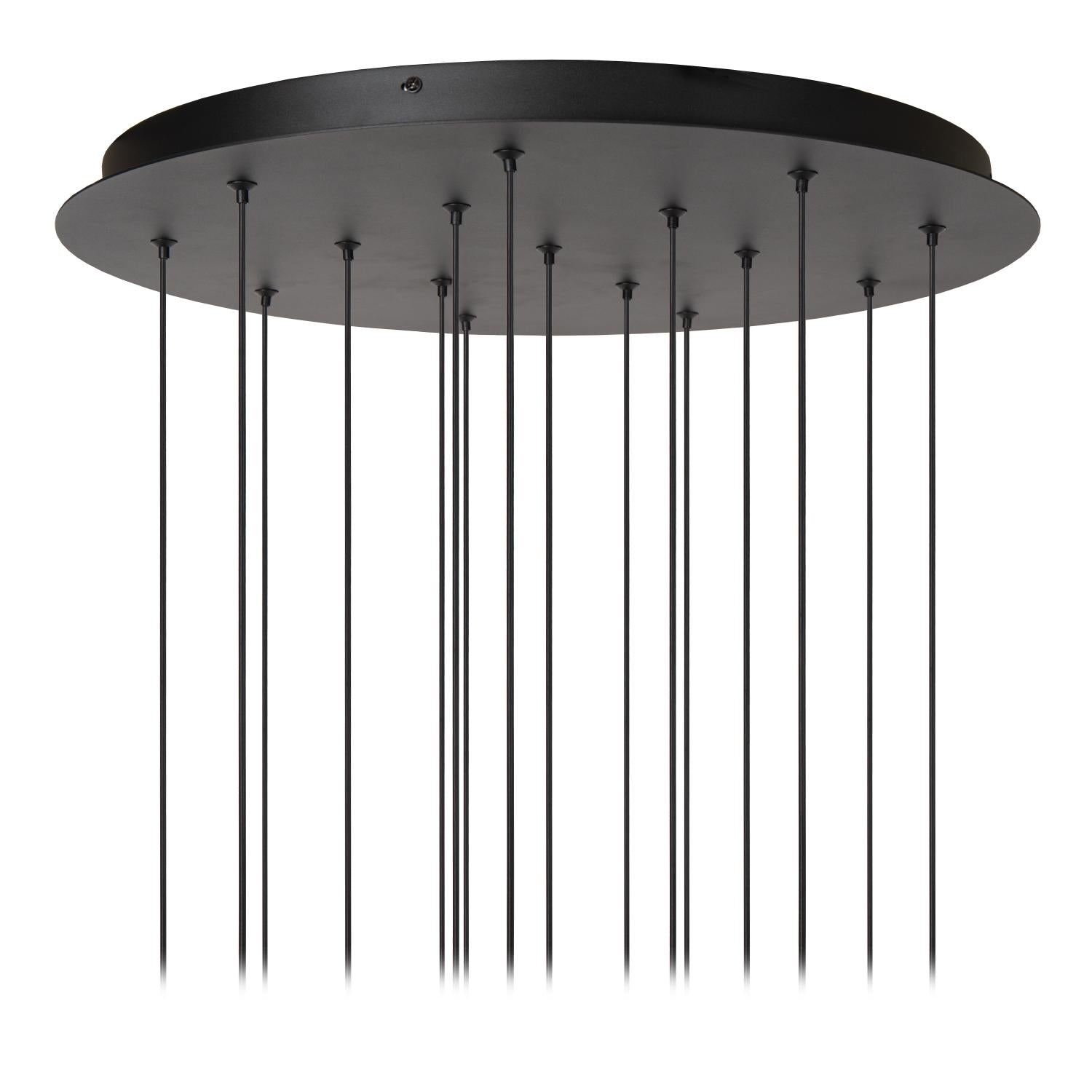 MONTANA - Pendant light - LED Dimmable - CCT - 16x5,7W 2700K/4000K - Suitable for voids and high ceilings - Iron grey