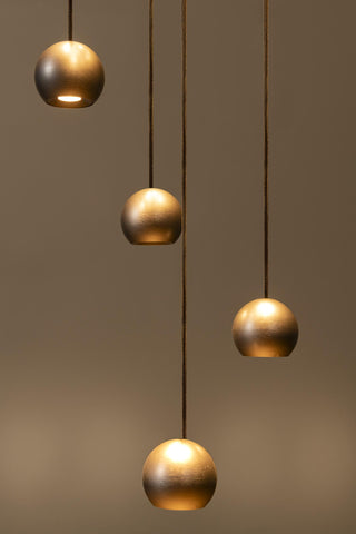 MONTANA - Pendant light - LED Dimmable - CCT - 16x5,7W 2700K/4000K - Suitable for voids and high ceilings - Coffee