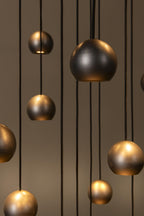 MONTANA - Pendant light - LED Dimmable - CCT - 16x5,7W 2700K/4000K - Suitable for voids and high ceilings - Coffee