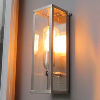 Wandlamp buiten Vitrine Petite Torch, chroom