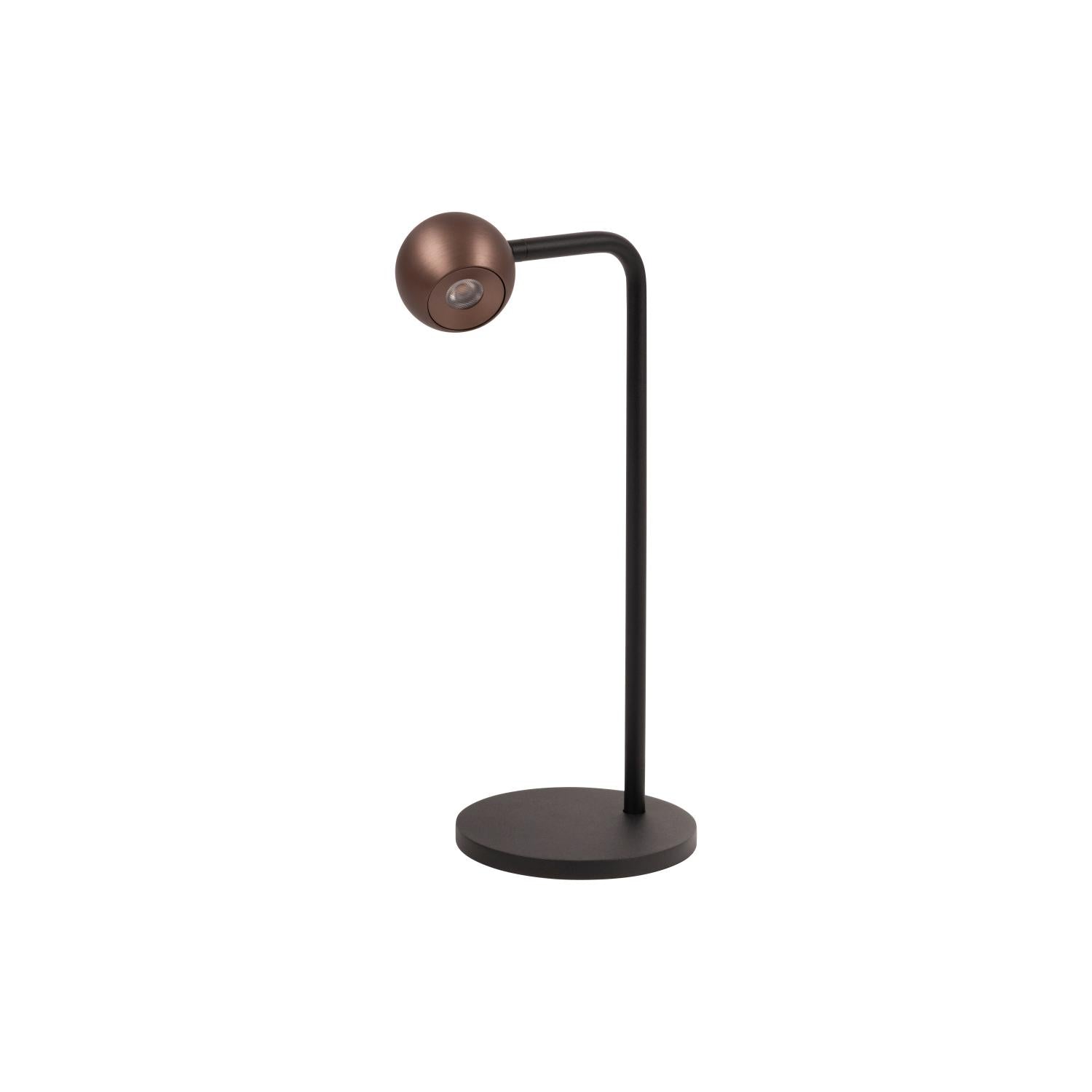 MONTANA - Lampe de table - LED Dimmable - 1x5W 2700K - Café