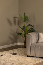 MONTANA - Vloerlamp - LED Dimb. - 1x6,3W 2700K - Grijs ijzer