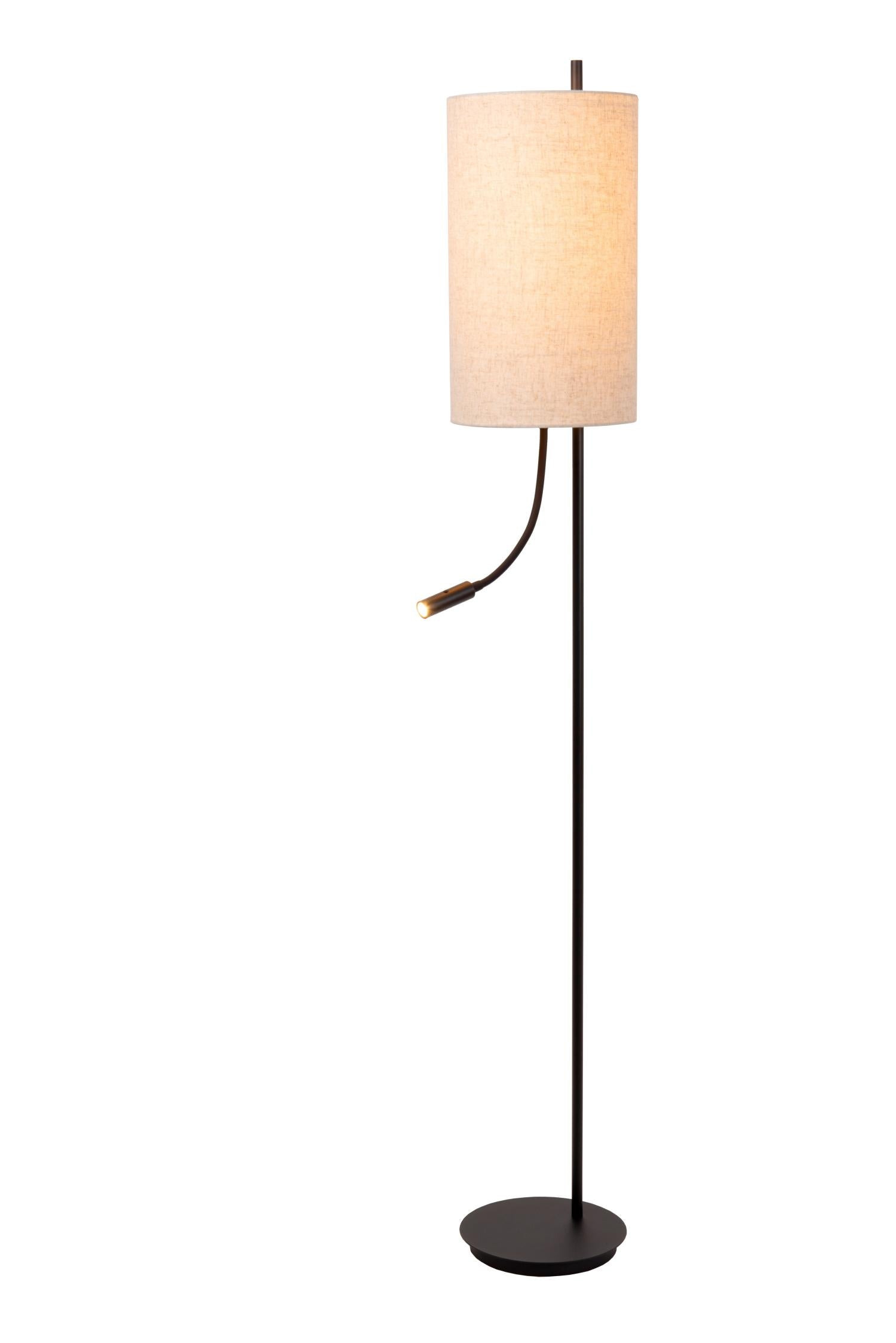 MAGIC - Vloerlamp - Ø 24 cm - 1xE27 - Zwart