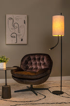 MAGIC - Vloerlamp - Ø 24 cm - 1xE27 - Zwart