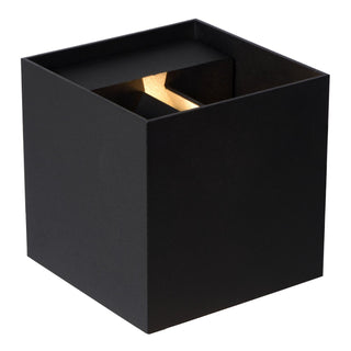 AXI - Wall spot / Wall light Bathroom - LED - 2x7W 2700K - IP54 - Adjustable beam angle - Black