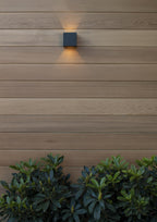 AXI - Wall spot / Wall light Bathroom - LED - 2x7W 2700K - IP54 - Adjustable beam angle - Black