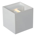 AXI - Spot mural / Applique murale Salle de bain - LED - 2x7W 2700K - IP54 - Angle d'éclairage réglable - Blanc
