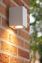 ZARO - Wandspot / Wandlamp Binnen/Buiten - 1xGU10 - IP44 - Wit