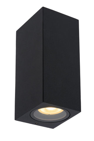 ZARO - Wall spot / Wall light Indoor/Outdoor - 2xGU10 - IP65 - Black