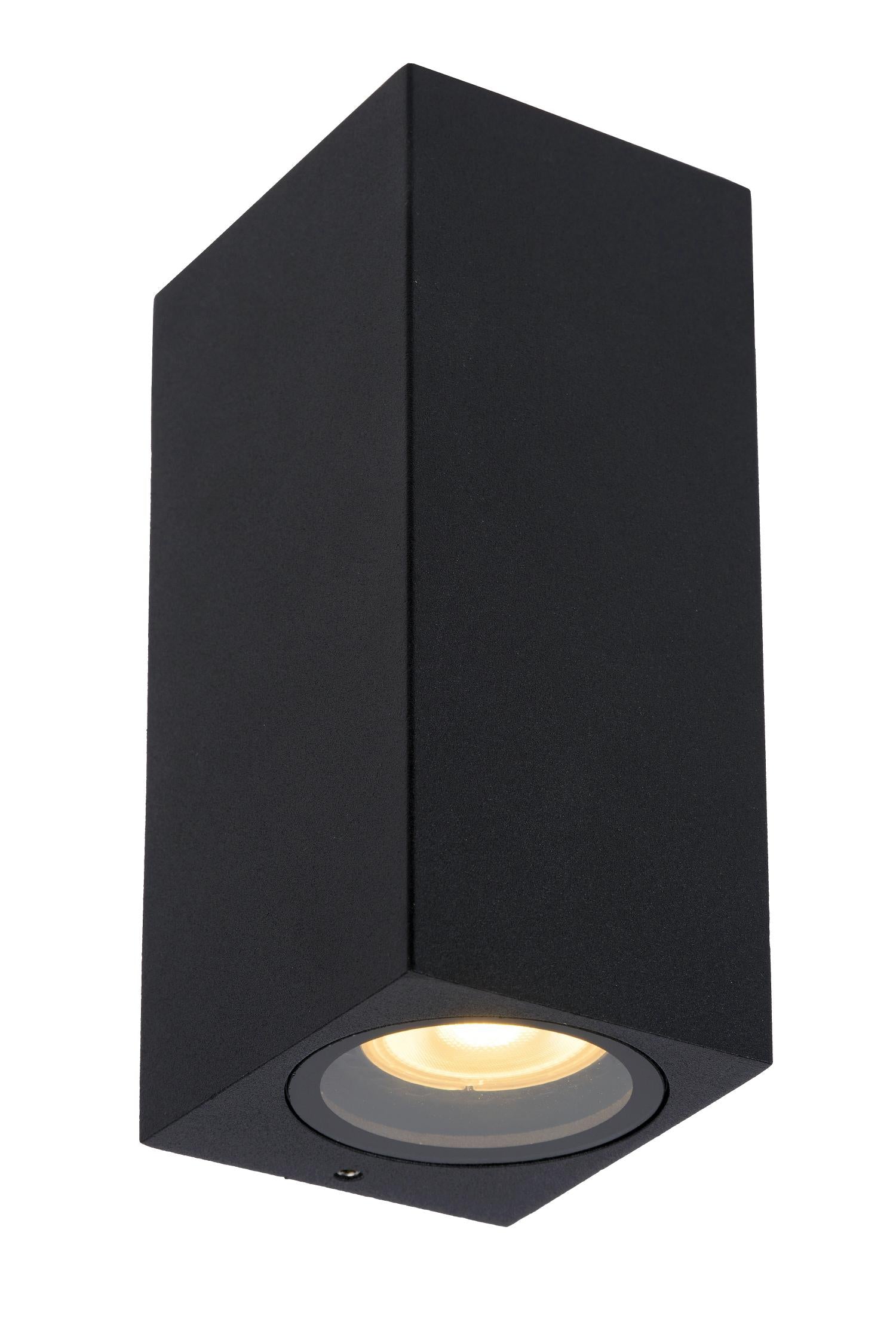 ZARO - Wall spot / Wall light Indoor/Outdoor - 2xGU10 - IP65 - Black