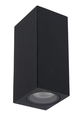 ZARO - Wall spot / Wall light Indoor/Outdoor - 2xGU10 - IP65 - Black