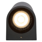 ZARO - Spot mural / Applique murale Intérieur/Extérieur - 2xGU10 - IP44 - Noir