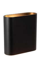 ATILA - Wandlamp Binnen/Buiten - LED Dimb. - 2x5W 2700K - IP54 - Zwart