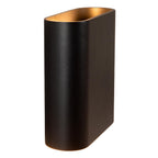 ATILA - Wandlamp Binnen/Buiten - LED Dimb. - 2x5W 2700K - IP54 - Zwart