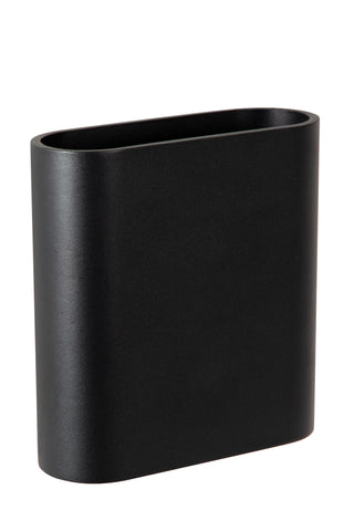 ATILA - Wandlamp Binnen/Buiten - LED Dimb. - 2x5W 2700K - IP54 - Zwart