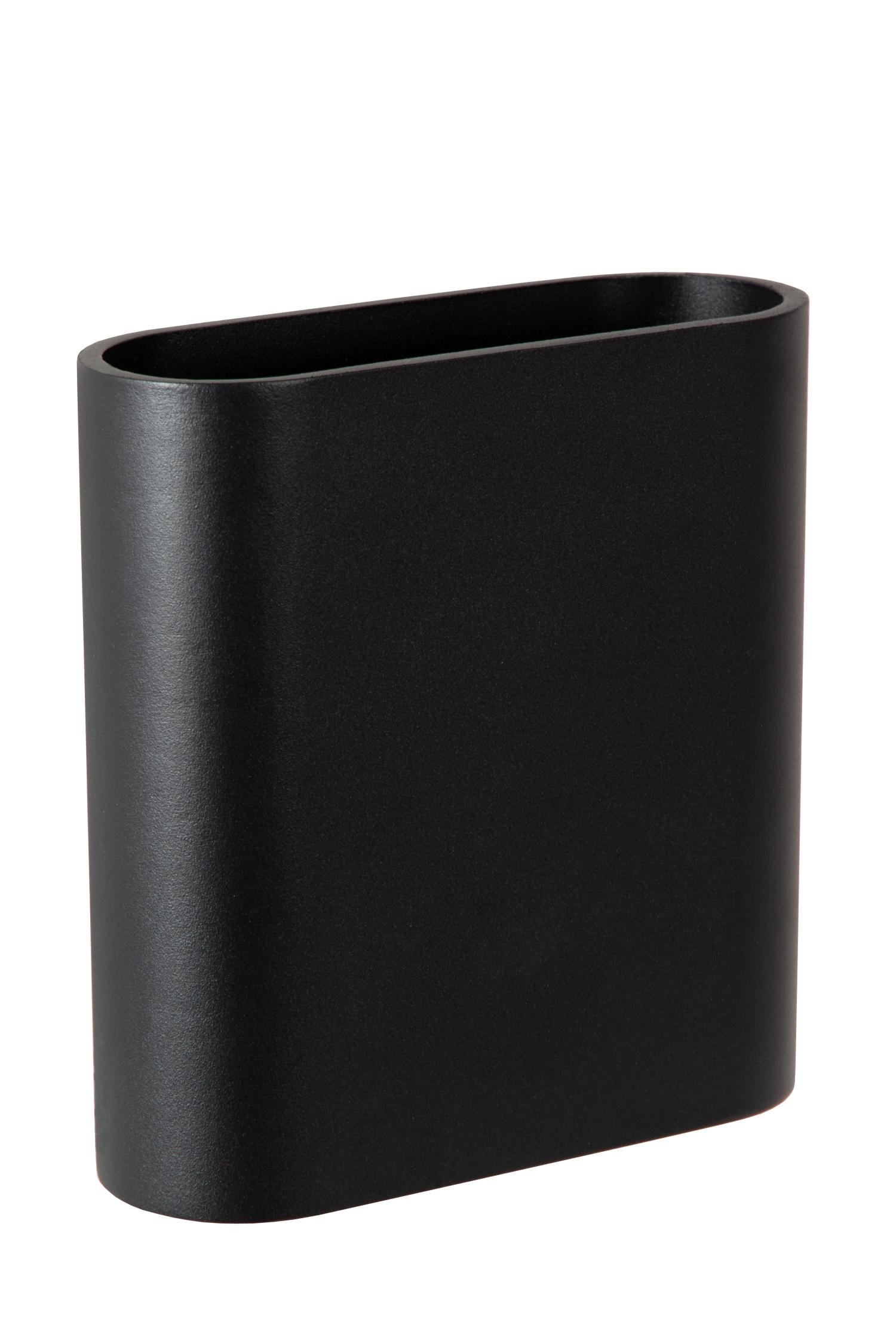 ATILA - Wandlamp Binnen/Buiten - LED Dimb. - 2x5W 2700K - IP54 - Zwart
