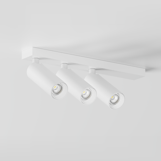 Tuup Slim asymmetrisch 3 plafondspot GU10