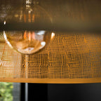 Suspension Cosmic bronze antique - 1 lumière, diamètre 90 cm