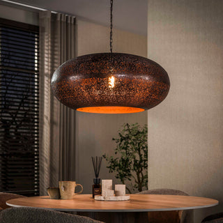Hanglamp Cielo antiek koper - 1-lichts, diameter 68 cm