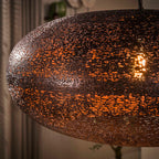 Hanglamp Cielo antiek koper - 1-lichts, diameter 68 cm