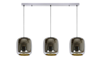 ERYN - Hanglamp - 3xE27 - Chroom