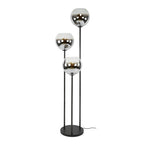Lampadaire Bubble Shaded noir artic - 3 lumières, hauteur 162 cm