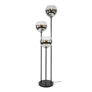 Lampadaire Bubble Shaded noir artic - 3 lumières, hauteur 162 cm