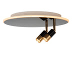 JUBEL - Ceiling light - Ø 40 cm - LED - CCT - 2500K/3000K - Black chrome