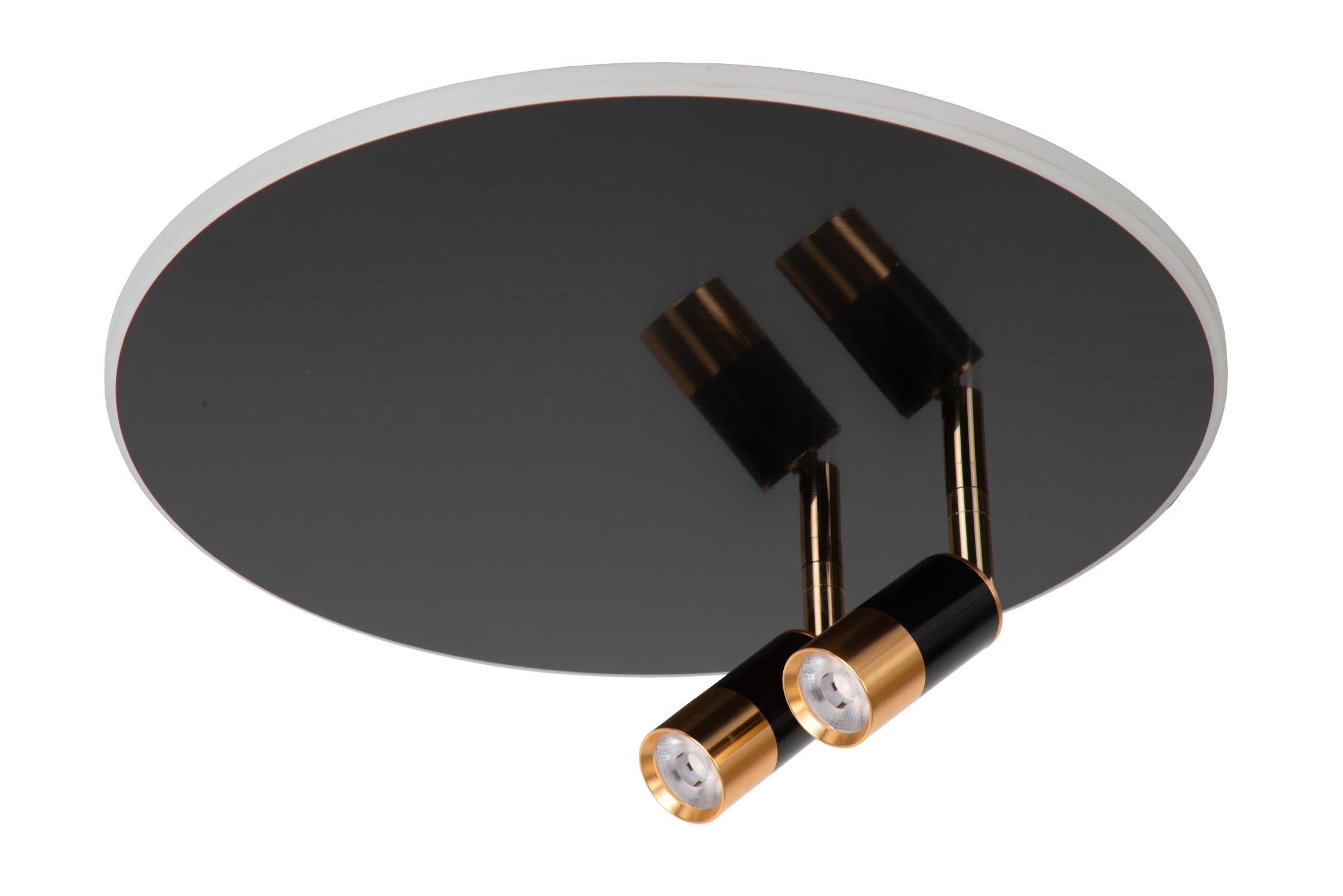 JUBEL - Ceiling light - Ø 40 cm - LED - CCT - 2500K/3000K - Black chrome