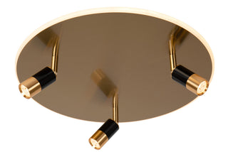 JUBEL - Plafonnier - Ø 48 cm - LED - CCT - 2500K/3000K - Or mat / Laiton