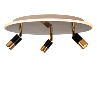 JUBEL - Plafonnier - Ø 48 cm - LED - CCT - 2500K/3000K - Or mat / Laiton