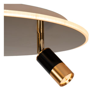 JUBEL - Plafonnier - Ø 48 cm - LED - CCT - 2500K/3000K - Or mat / Laiton