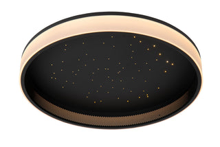 ESTREJA - Plafonnière - Ø 40 cm - LED 3 StepDim - CCT - 2500K/3000K - Zwart
