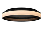 ESTREJA - Plafonnière - Ø 40 cm - LED 3 StepDim - CCT - 2500K/3000K - Zwart