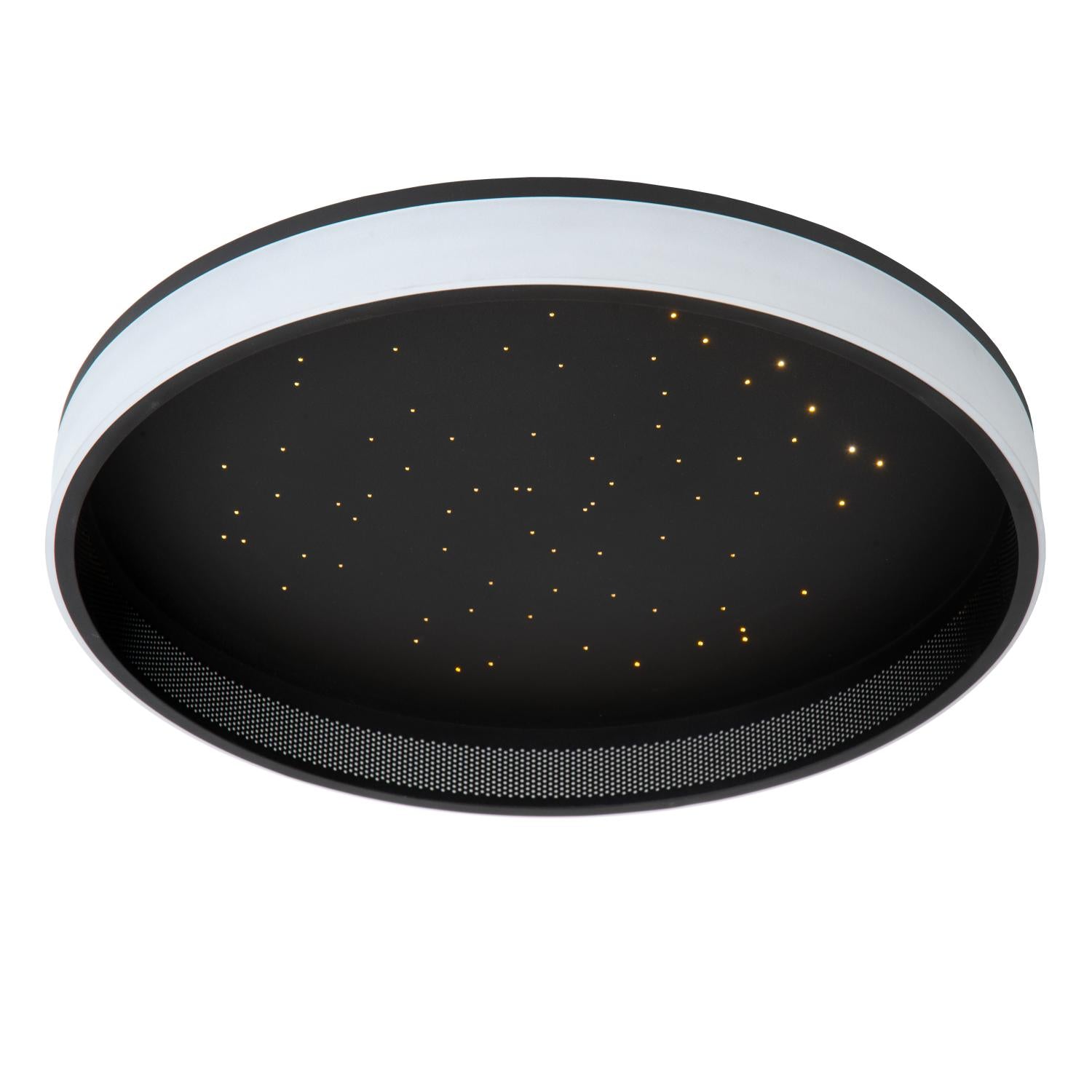 ESTREJA - Plafonnière - Ø 40 cm - LED 3 StepDim - CCT - 2500K/3000K - Zwart