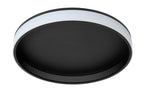 ESTREJA - Plafonnière - Ø 40 cm - LED 3 StepDim - CCT - 2500K/3000K - Zwart